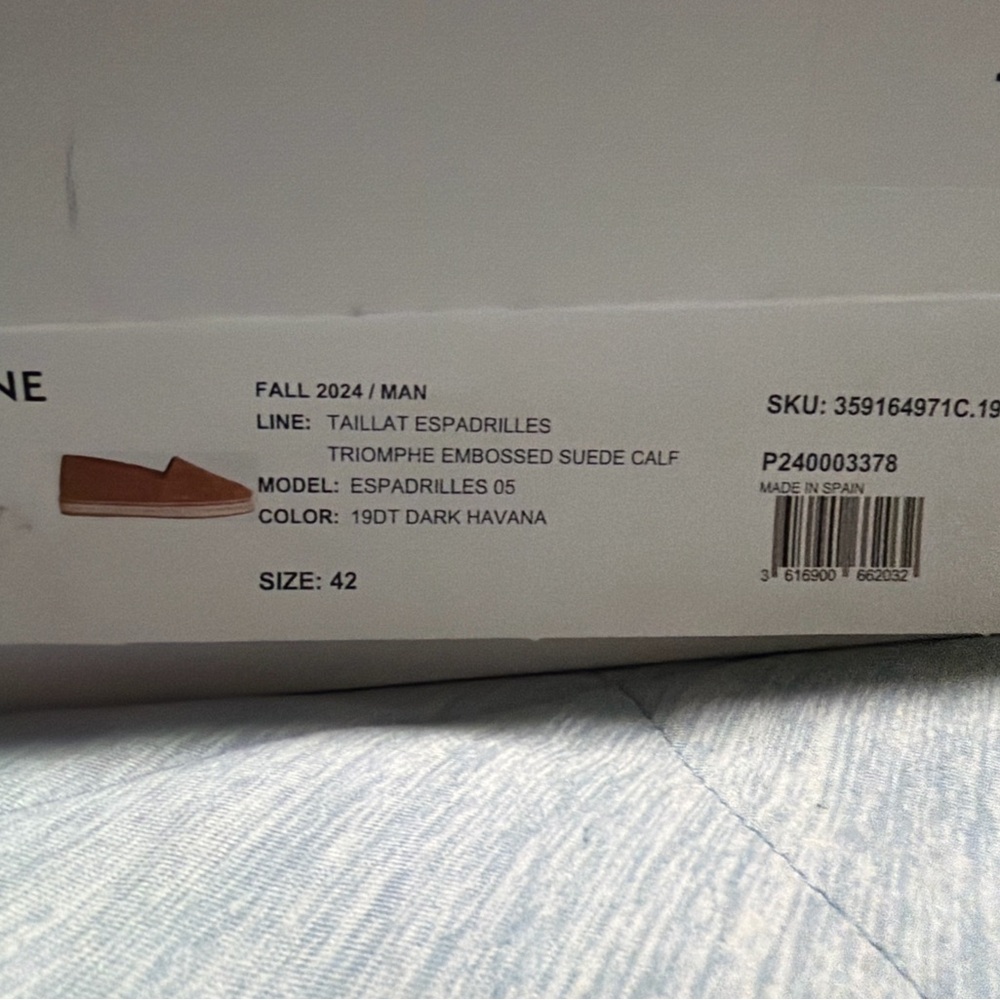 Celine Men's Tan Loafers - Picture 7 of 7
